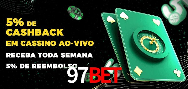 Promoções do cassino ao Vivo 97bet
